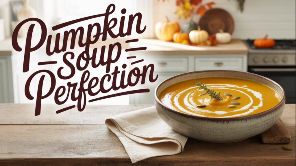 pumpkin soup recipie